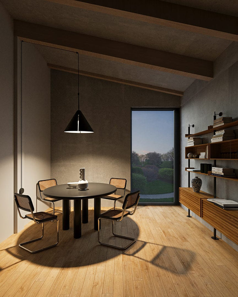 WALL FIXTURE SUPER ATTIC E27 15 BLACK