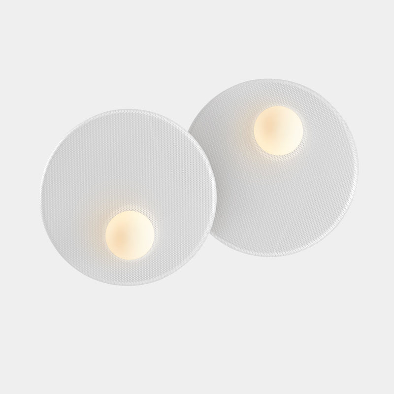 WALL FIXTURE TRIP DOUBLE Ø300MM / Ø300MM E14 18 WHITE