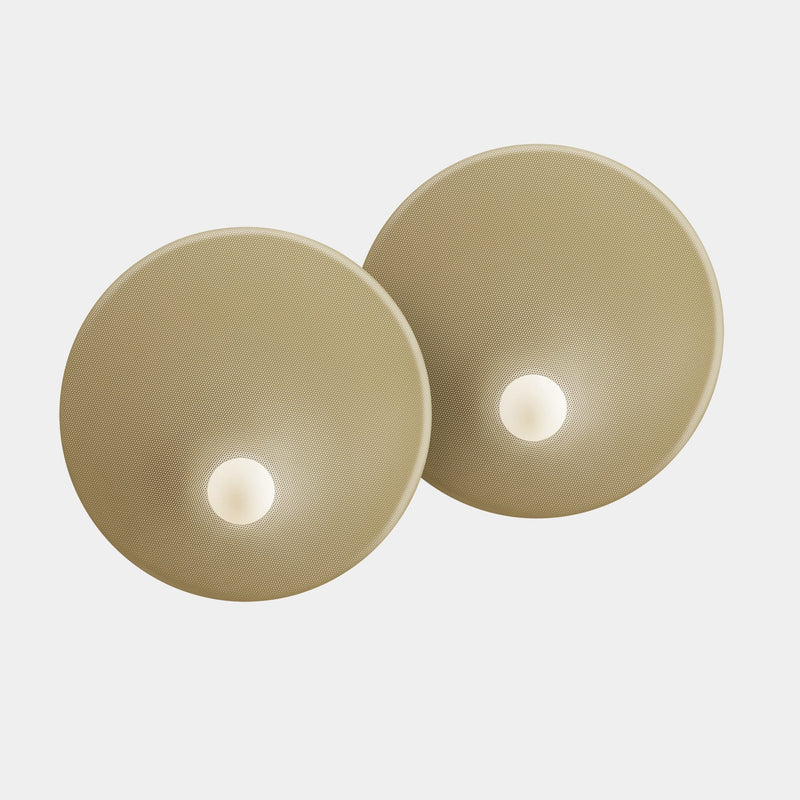 WALL FIXTURE TRIP DOUBLE Ø460MM / Ø460MM E14 18 MATTE GOLD