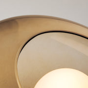 WALL FIXTURE TRIP GLASS E14 9 AMBER 207LM