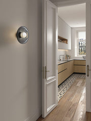 WALL FIXTURE TRIP GLASS E14 9 FUMÉ 207LM