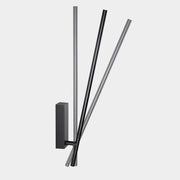 WALL FIXTURE TUBS LED 14.1 LED WARM-WHITE 3000K ON-OFF BLACK 428LM