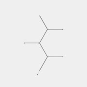 WALL FIXTURE TUBS MODULAR MOLECULAR LED 64.7 LED WARM-WHITE 2700K DALI BLACK 508