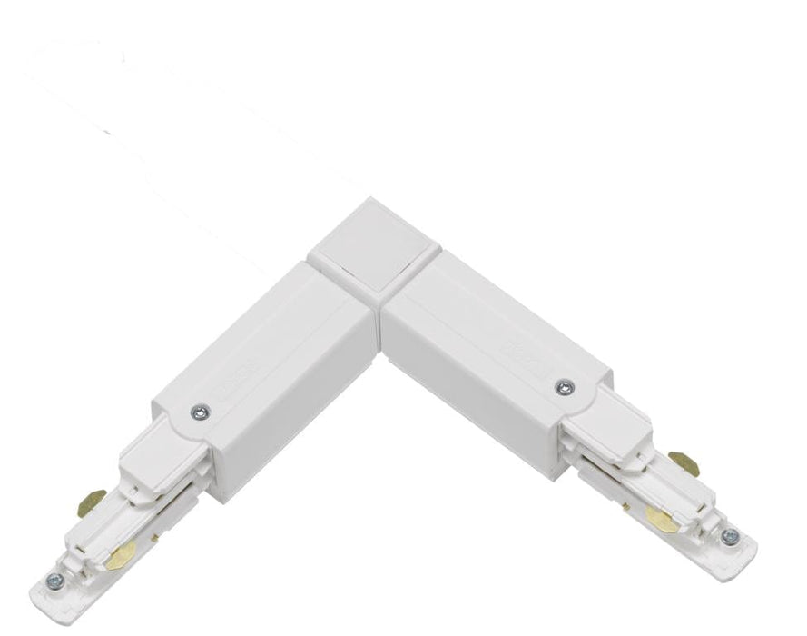 3 Circuit Track Lighting L-Corner Outside DALI Global Trac® Pulse White