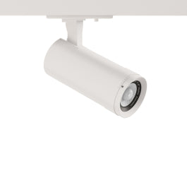 White Track Light Fitting, Zoom 10-60 degree Switchable 3000K/4000K/5700K Dimmable 7W for White Track Lighting