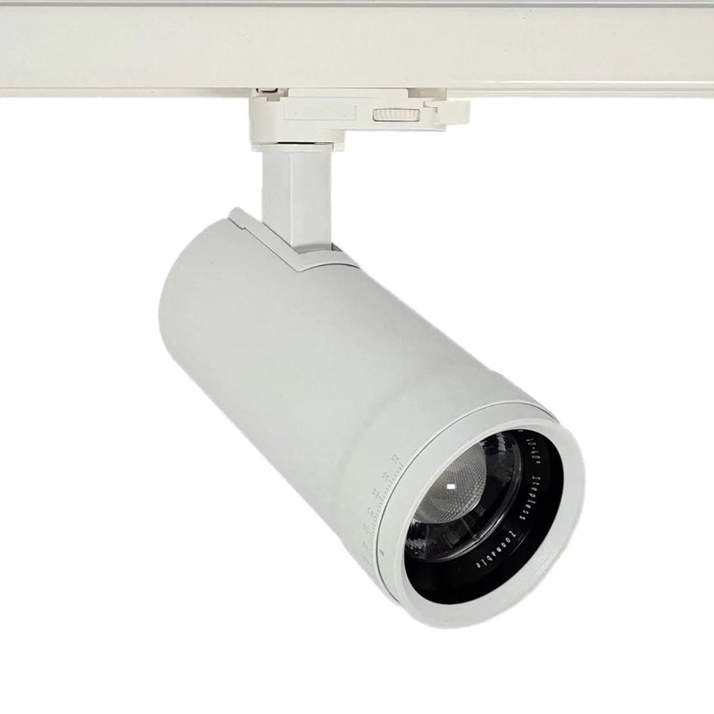 Z15DCCTM-WH – MLS Zoom 15 3 Circuit Tracklight White 10 - 60 degree Zoom Switchable 3000K/4000K/5700K Dimmable 15W