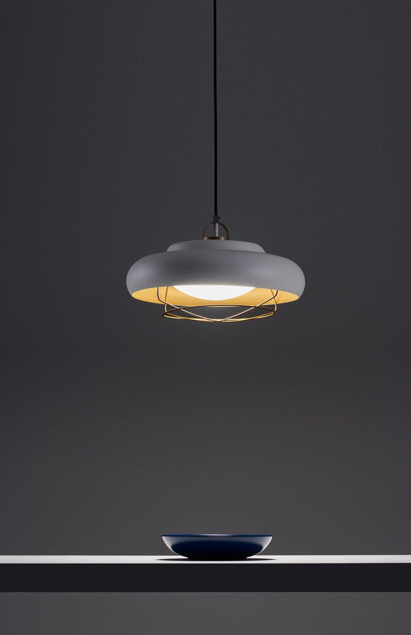 LEDS-C4 Pendant Light sugar surfaced led 26.6w 2700k urban grey 1575lm 00-5297-Z5-23 - Toplightco