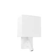LEDS-C4 Wall Light gamma shade square e27 60w white 137lm 05-6422-14-14 - Toplightco