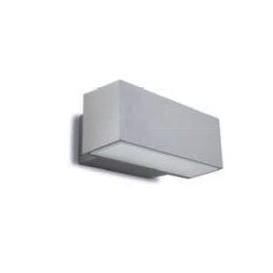 LEDS-C4 Outdoor Wall Light ip66 afrodita led 300mm up/down led 39w 3000k grey 3288lm 05-9878-34-CL - Toplightco