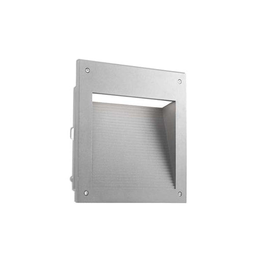 LEDS-C4 Outdoor recessed wall lighting ip66 micenas led square led 20w 4000k grey 530lm 05-9885-34-CM - Toplightco
