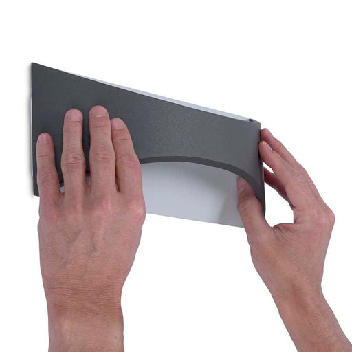 LEDS-C4 Outdoor Wall Light ip65 venus led 10w 3000k urban grey 414lm 05-9894-Z5-CL - Toplightco