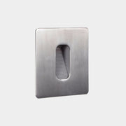 LEDS-C4 Outdoor recessed wall lighting ip65 gea effect square led 2.2w 3000k aisi 316 stainless  05-E031-CA-CL - Toplightco