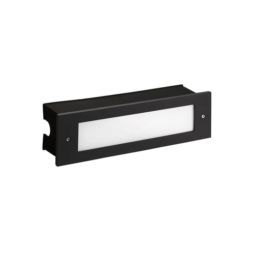 LEDS-C4 Outdoor recessed wall lighting ip66 micenas led pro led 8.7w 3000k black 731lm 05-E051-60-CL - Toplightco