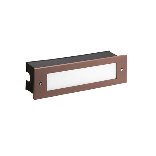 LEDS-C4 Outdoor recessed wall lighting ip66 micenas led pro led 8.7w 3000k brown 731lm 05-E051-J6-CL - Toplightco