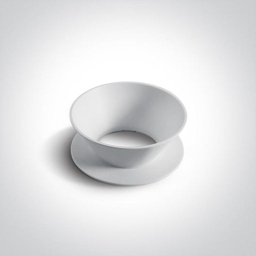 WHITE BEZEL FOR 12105M / 63105M One Light SKU:050112/W - Toplightco