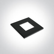 Wall Light Recessed Black Die Cast One Light SKU:050176/B - Toplightco