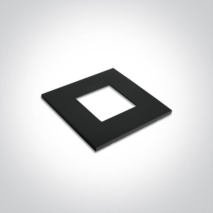 Wall Light Recessed Black Die Cast One Light SKU:050176/B - Toplightco