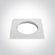 Spotlight White Circular Aluminium One Light SKU:050182RA/W - Toplightco