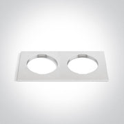 Spotlight White Circular Aluminium One Light SKU:050182RB/W - Toplightco