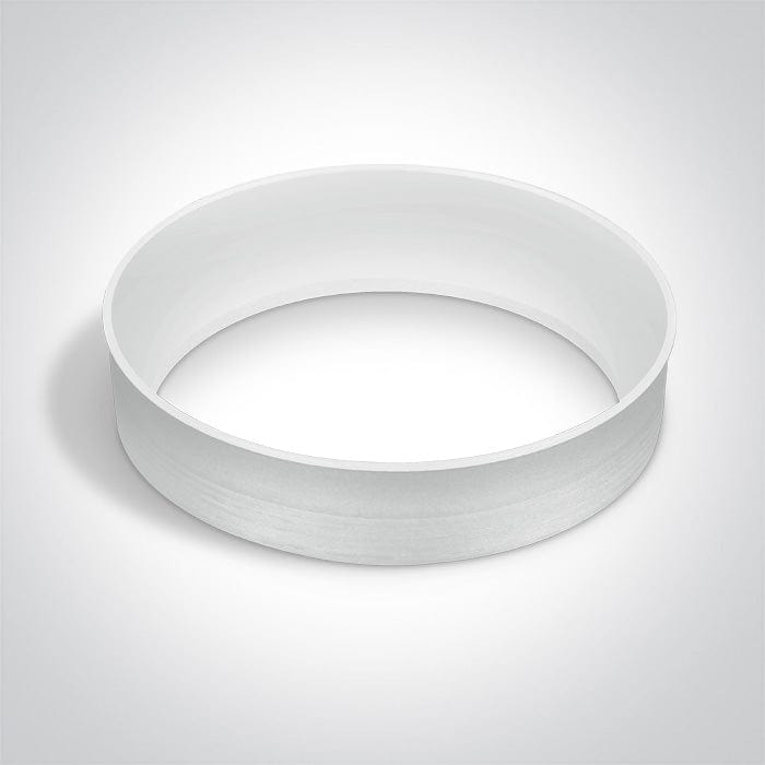 White WHITE RING FOR 65660BT/65660BTT One Light SKU:050300B/W