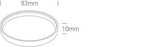 Black BLACK RING FOR 11111C One Light SKU:050302/B