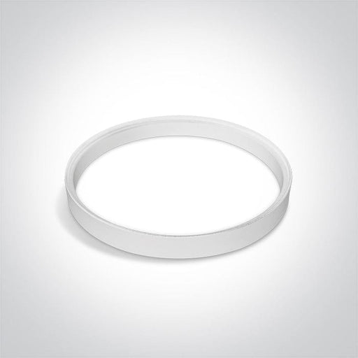White WHITE RING FOR 11111C One Light SKU:050302/W