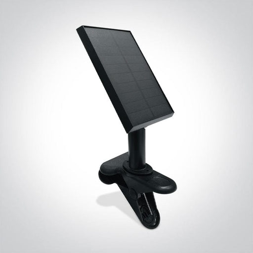 Black 1W Solar String Light with ON/OFF Switch.

12xLEDs

Total length: 850cm

6 hours operation.

Panel size: 146x90mm

Spike Height: 183mm

Adjustable panel 1 direction

Complete with 2000mAh lithium battery.

 One Light SKU:0996/B