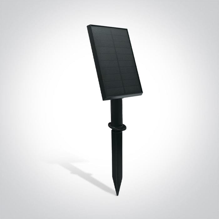 Black 1W Solar String Light with ON/OFF Switch.

12xLEDs

Total length: 850cm

6 hours operation.

Panel size: 146x90mm

Spike Height: 183mm

Adjustable panel 1 direction

Complete with 2000mAh lithium battery.

 One Light SKU:0996/B