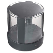 LEDS-C4 Outdoor bollard light ip65 compact ø210mm led 17w 3000k urban grey 835lm 10-9847-Z5-CL - Toplightco