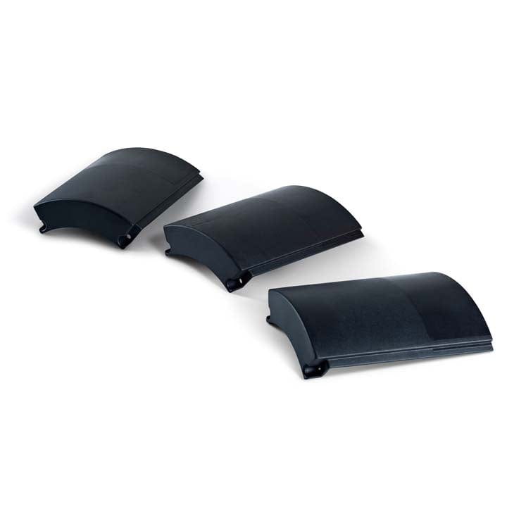 LEDS-C4 Outdoor bollard light ip65 compact ø210mm led 17w 3000k urban grey 835lm 10-9847-Z5-CL - Toplightco