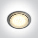Downlight Aluminium Circular Replaceable lamp 9W Natural Aluminium One Light SKU:10004/AL - Toplightco