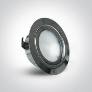 LED Spotlight Chrome Circular Daylight LED 50lm Steel One Light SKU:10101C/C/D - Toplightco
