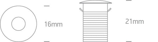 LED Spotlight Black Circular Warm White LED 70lm Aluminium One Light SKU:10101L/B/W - Toplightco