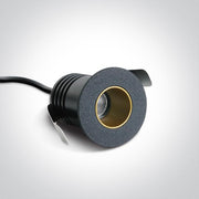 LED Spotlight Black Circular Warm White LED Outdoor 100lm Aluminium One Light SKU:10102H/B/W - Toplightco