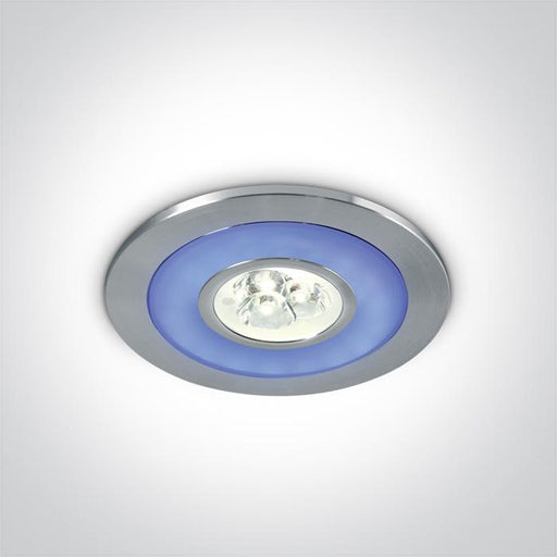 LED Spotlight Circular Daylight LED Natural Aluminium One Light SKU:10103A/D/BL - Toplightco