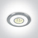 LED Spotlight Circular Daylight LED Natural Aluminium One Light SKU:10103A/W/D - Toplightco