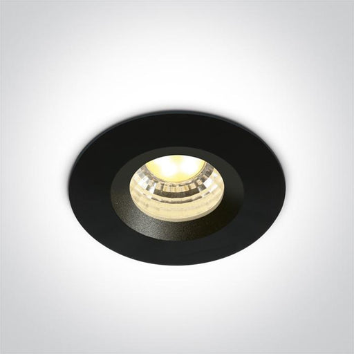 LED Spotlight Black Circular Warm White LED Dimmable 270lm@700mA Aluminium One Light SKU:10103B/B/W - Toplightco