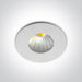 Recessed LED Spotlight White Circular Cool White LED Dimmable 270lm@700mA Aluminium One Light SKU:10103B/W/C - Toplightco