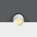 LED Spotlight White Circular Warm White LED Dimmable 240lm Aluminium One Light SKU:10103BTR/W/W - Toplightco