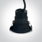 Black/brass Led 3w Warm White 350ma Dark Light - Toplightco