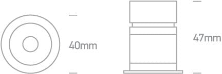 White 3W Low Glare recessed spotlight, IP20.

Complete with 700mA driver.

 One Light SKU:10103H/W/W