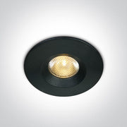 LED Spotlight Black Circular Warm White LED Dimmable Outdoor 270lm Aluminium One Light SKU:10103M/B/W - Toplightco