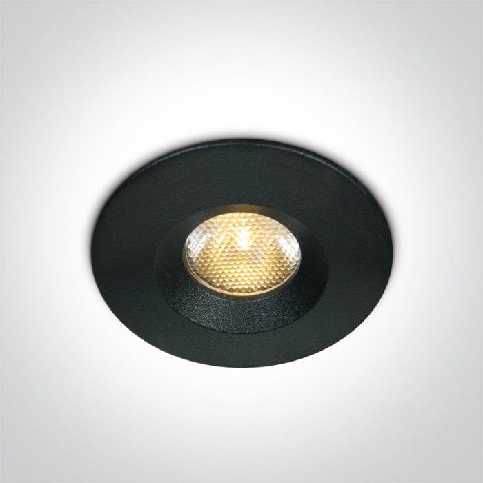 LED Spotlight Black Circular Warm White LED Dimmable Outdoor 270lm Aluminium One Light SKU:10103M/B/W - Toplightco