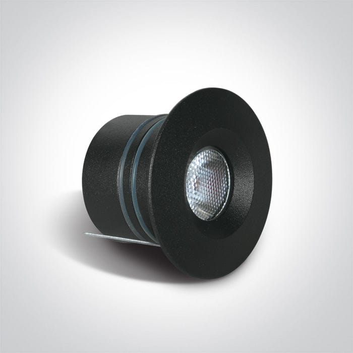 LED Spotlight Black Circular Warm White LED Dimmable Outdoor 270lm Aluminium One Light SKU:10103M/B/W - Toplightco