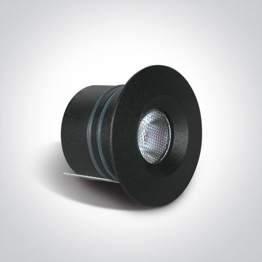 LED Spotlight Black Circular Warm White LED Dimmable Outdoor 270lm Aluminium One Light SKU:10103M/B/W - Toplightco