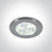 LED Spotlight Aluminium Circular Warm White LED Dimmable 135lm Aluminium One Light SKU:10103N/AL/W/35 - Toplightco