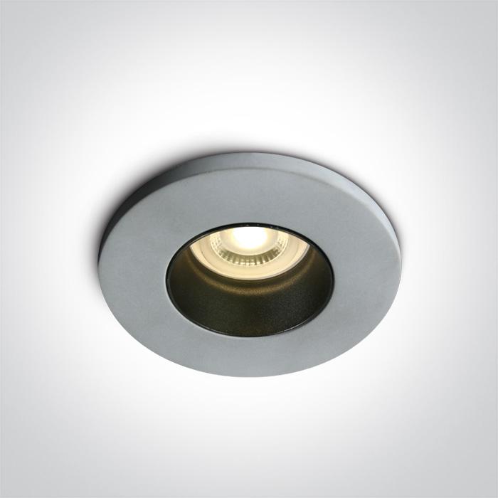 Spotlight Cement Circular Replaceable lamp 10W Cement One Light SKU:10105CM - Toplightco