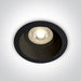 Spotlight Black Circular Replaceable lamp 50W Aluminium One Light SKU:10105D4/B - Toplightco