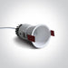 LED Spotlight White Circular Warm White LED built in 300lm 5W Aluminium One Light SKU:10105FD/W/W - Toplightco