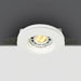 Spotlight White Circular Replaceable lamp 50W Gypsum One Light SKU:10105GT1 - Toplightco